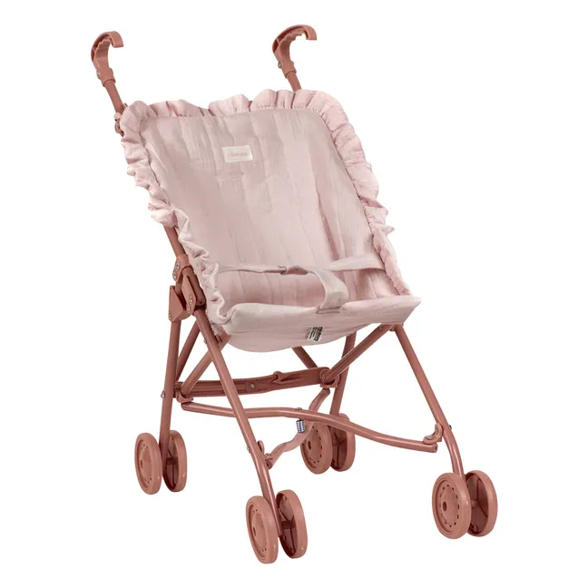 Cotton gauze doll stroller