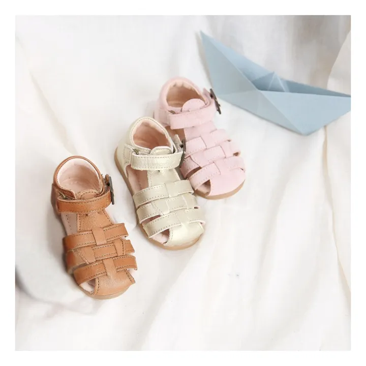 Sandalias Ernest | Dorado- Imagen del producto n°2