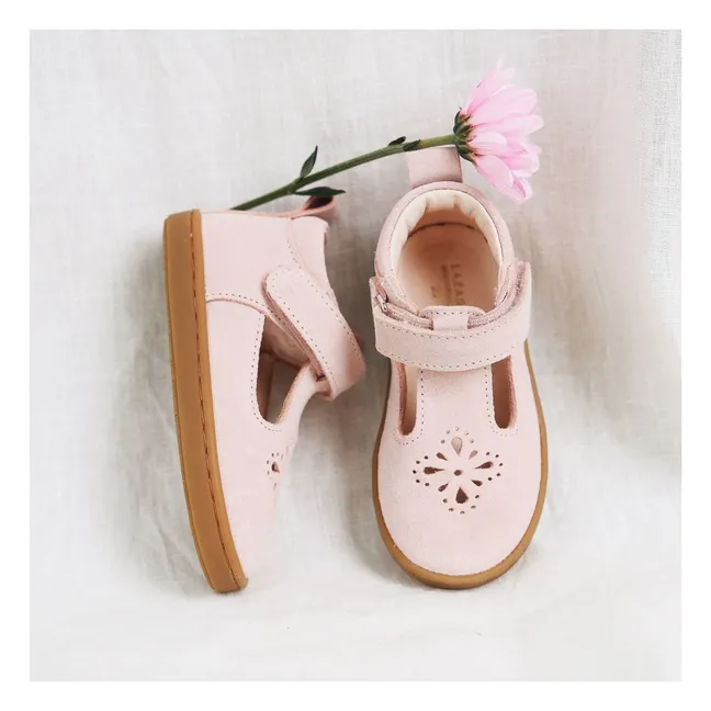 Babies Pia Etoile Suede | Rose poudré