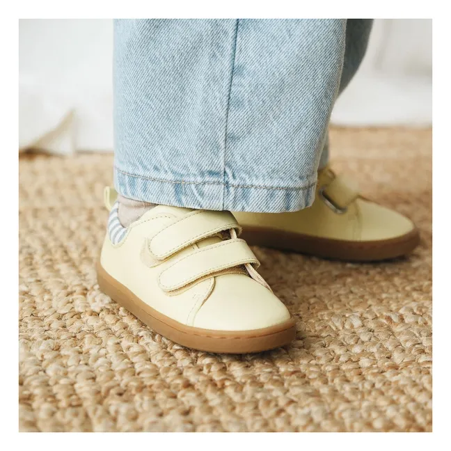 Zapatillas rayadas Mahaut | Amarillo palo