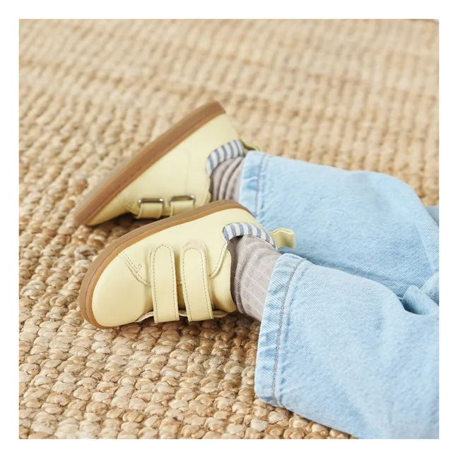 Zapatillas rayadas Mahaut | Amarillo palo