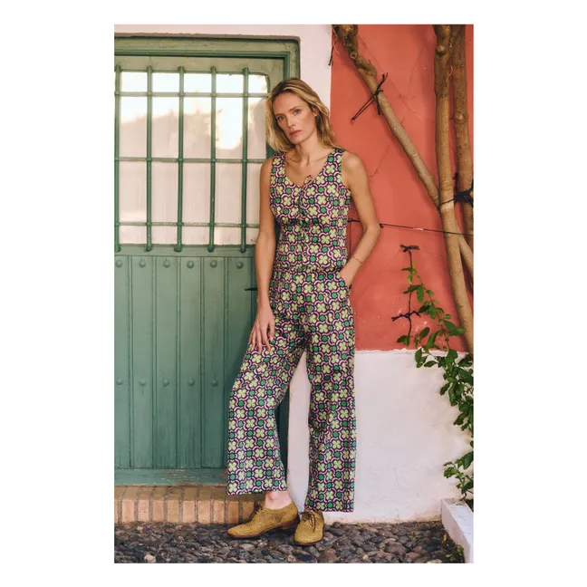 Pantalones de algodón Chesnut | Rosa