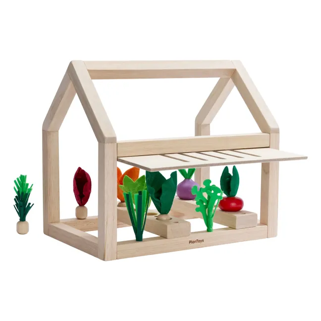 Wooden greenhouse