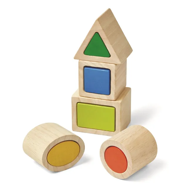 Interlocking geometric shapes