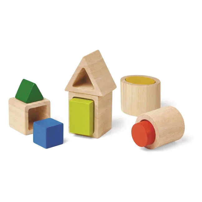 Interlocking geometric shapes