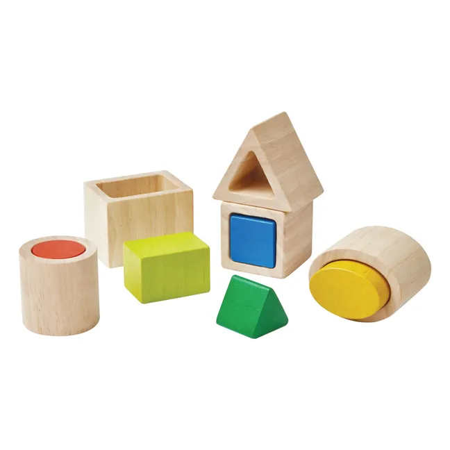 Interlocking geometric shapes