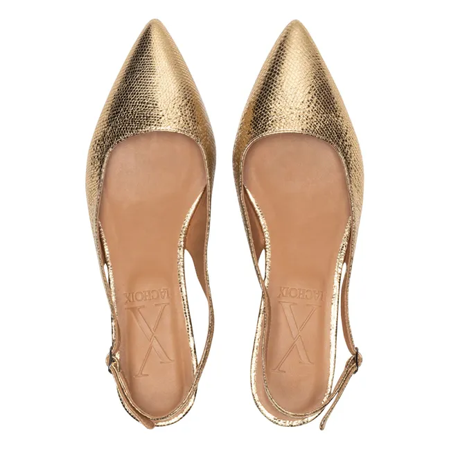 Slingbacks Jackie | Gold