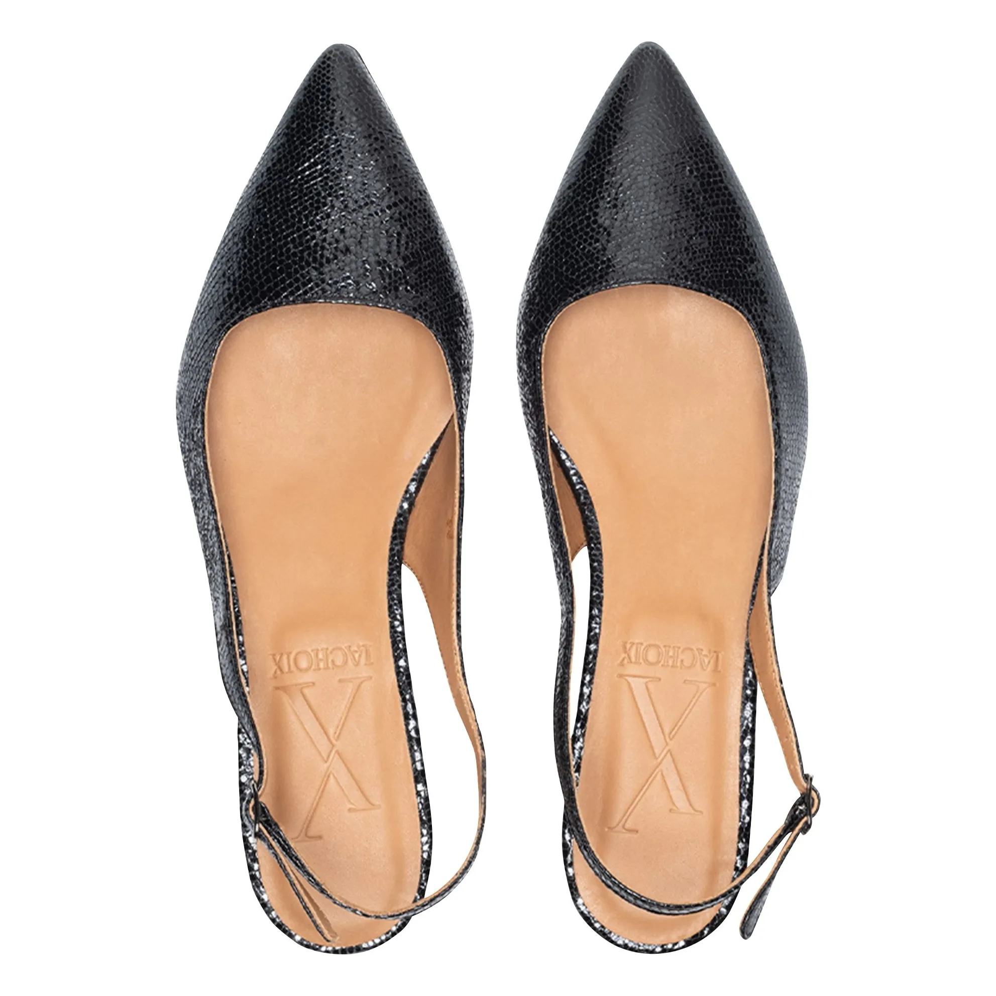 Slingbacks Jackie | Noir- Image produit n°2