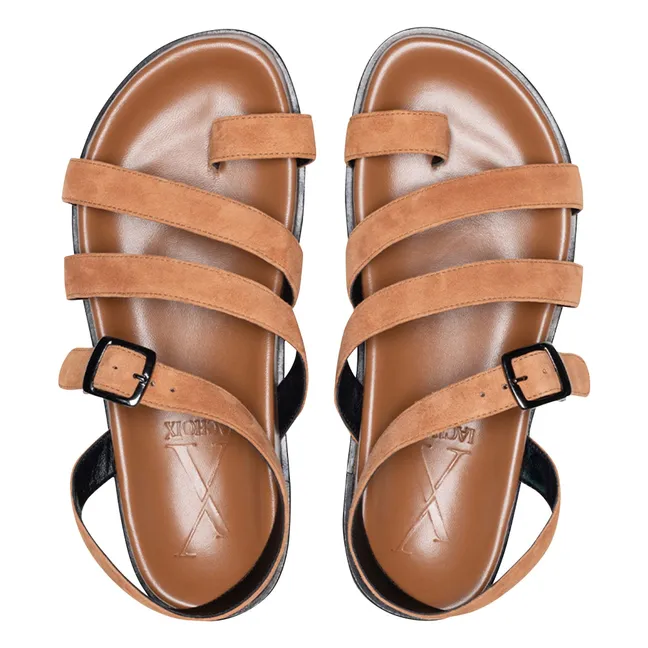 Sandales Jules Suède | Camel