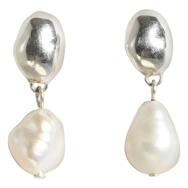 Boucles d'Oreilles La Perle | Doré