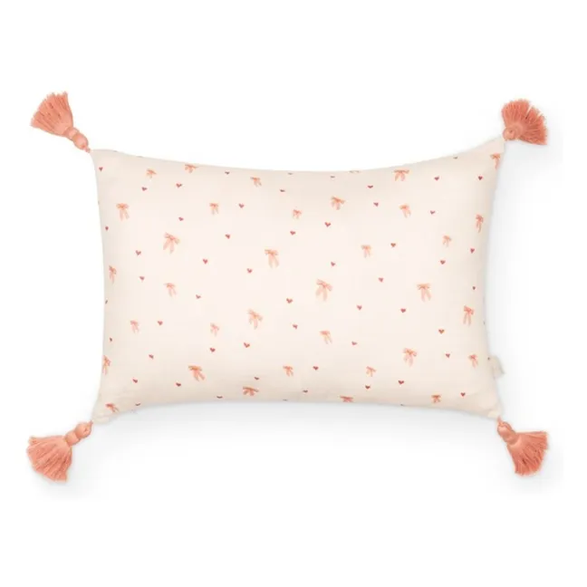 Bows cushion | Pink