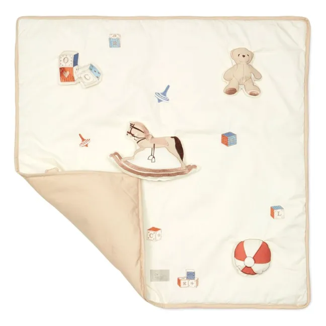 Alfombra de juego Vintage Toys | Beige