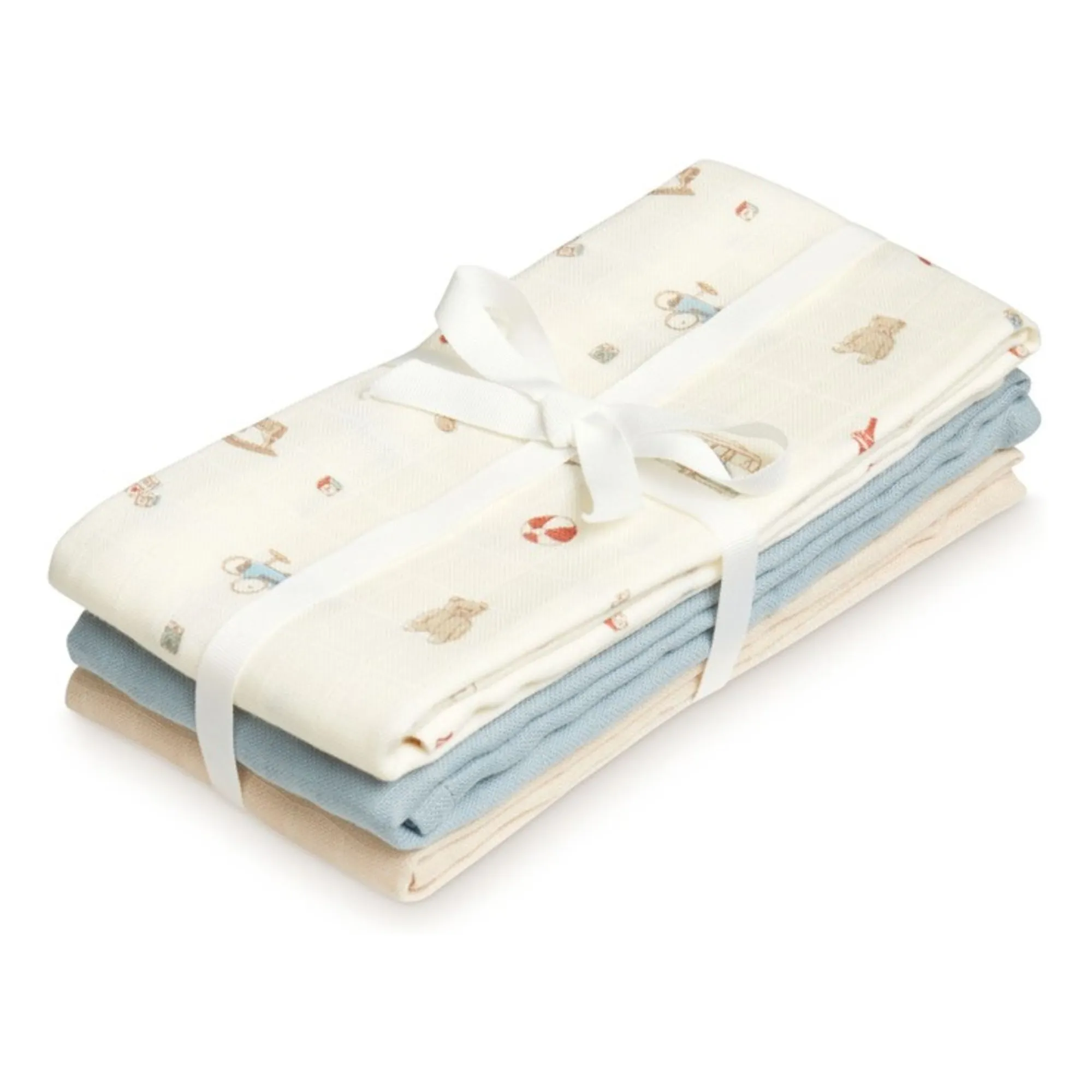 Cam Cam Beige Vintage Toys Diapers - Set Of 3