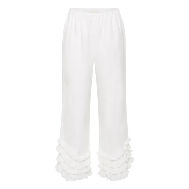 Pantalon Florence Lin | Blanc - Ivoire