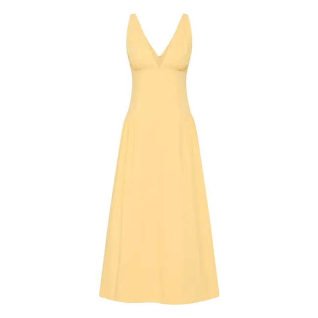 Robe Lindie Coton | Jaune