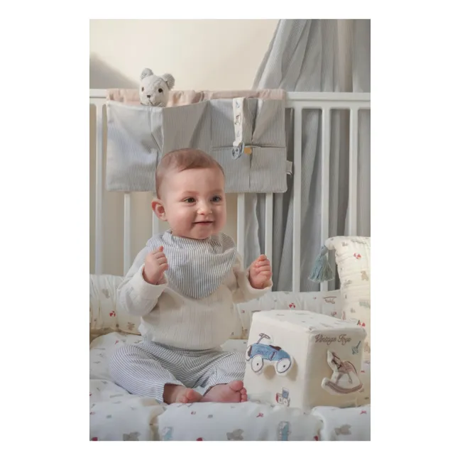 Cubo de actividades Vintage Toys | Beige