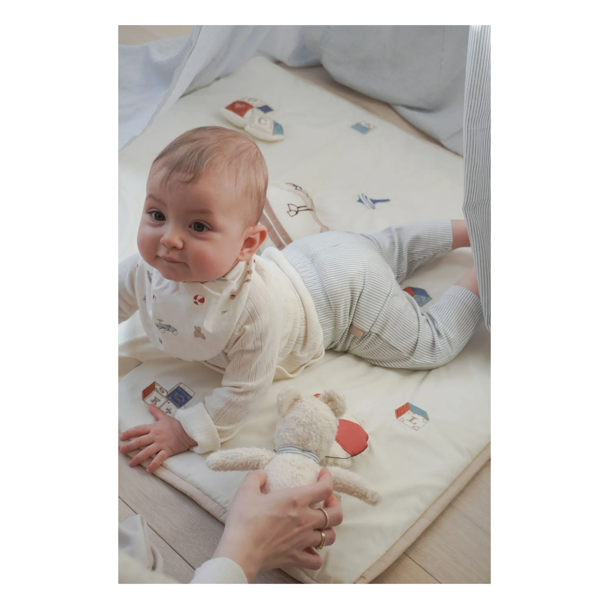 Alfombra de juego Vintage Toys | Beige- Imagen del producto n°5