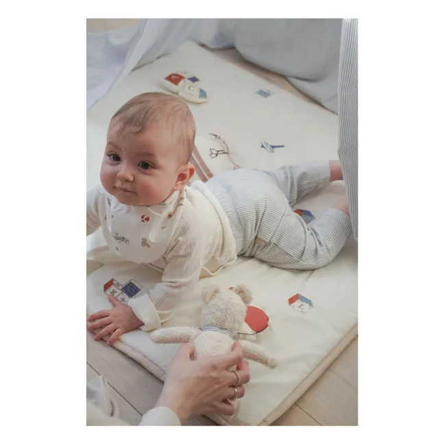 Alfombra de juego Vintage Toys | Beige