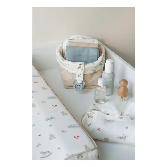 Cestas de almacenaje Vintage Toys - Set 2 | Beige