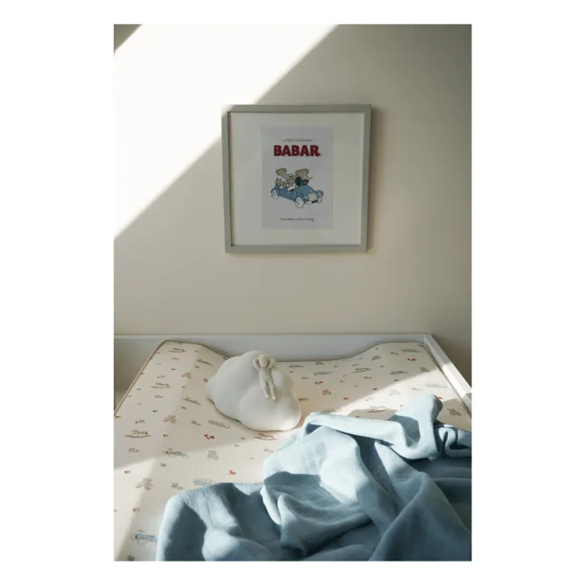 Matelas à langer Vintage Toys | Beige