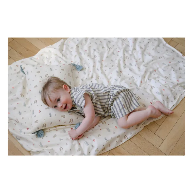 Coussin Vintage Toys | Beige