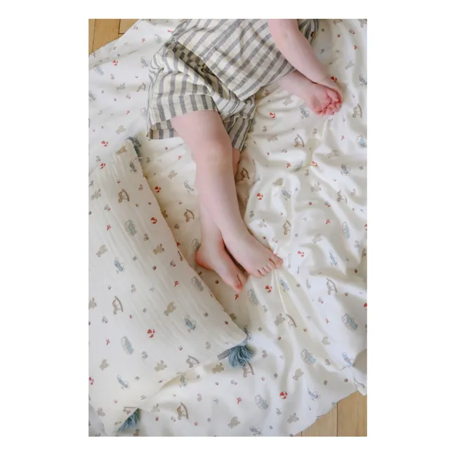 Coussin Vintage Toys | Beige