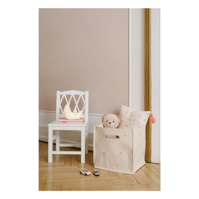 Bows cushion | Pink