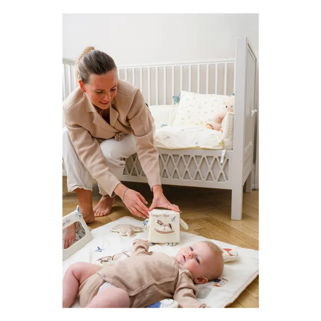 Coussin Vintage Toys | Beige