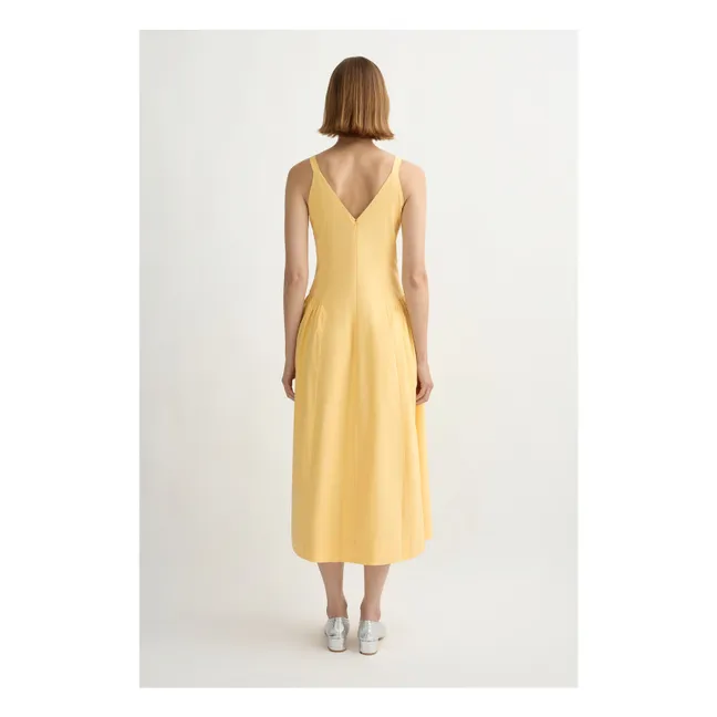 Robe Lindie Coton | Jaune