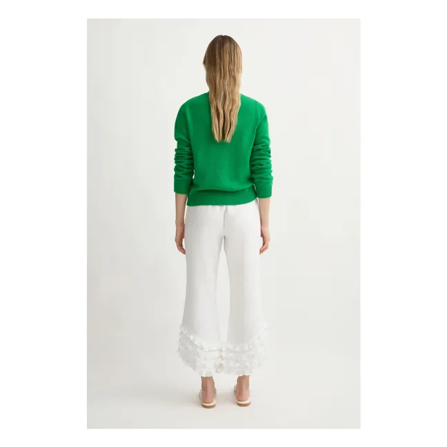 Pantalon Florence Lin | Blanc - Ivoire