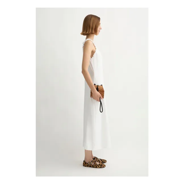 Vestido Florence de lino | Marfil