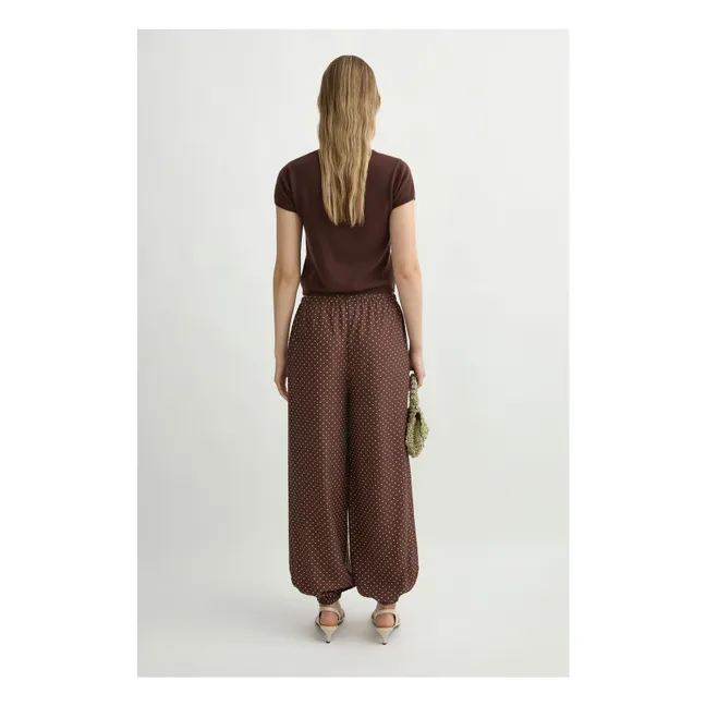 Pantalon Evie | Chocolat