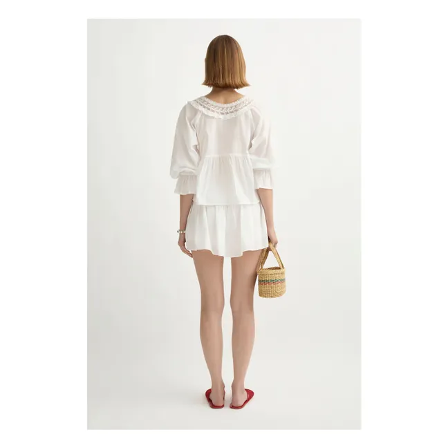 Blouse Danielle Coton | Blanc
