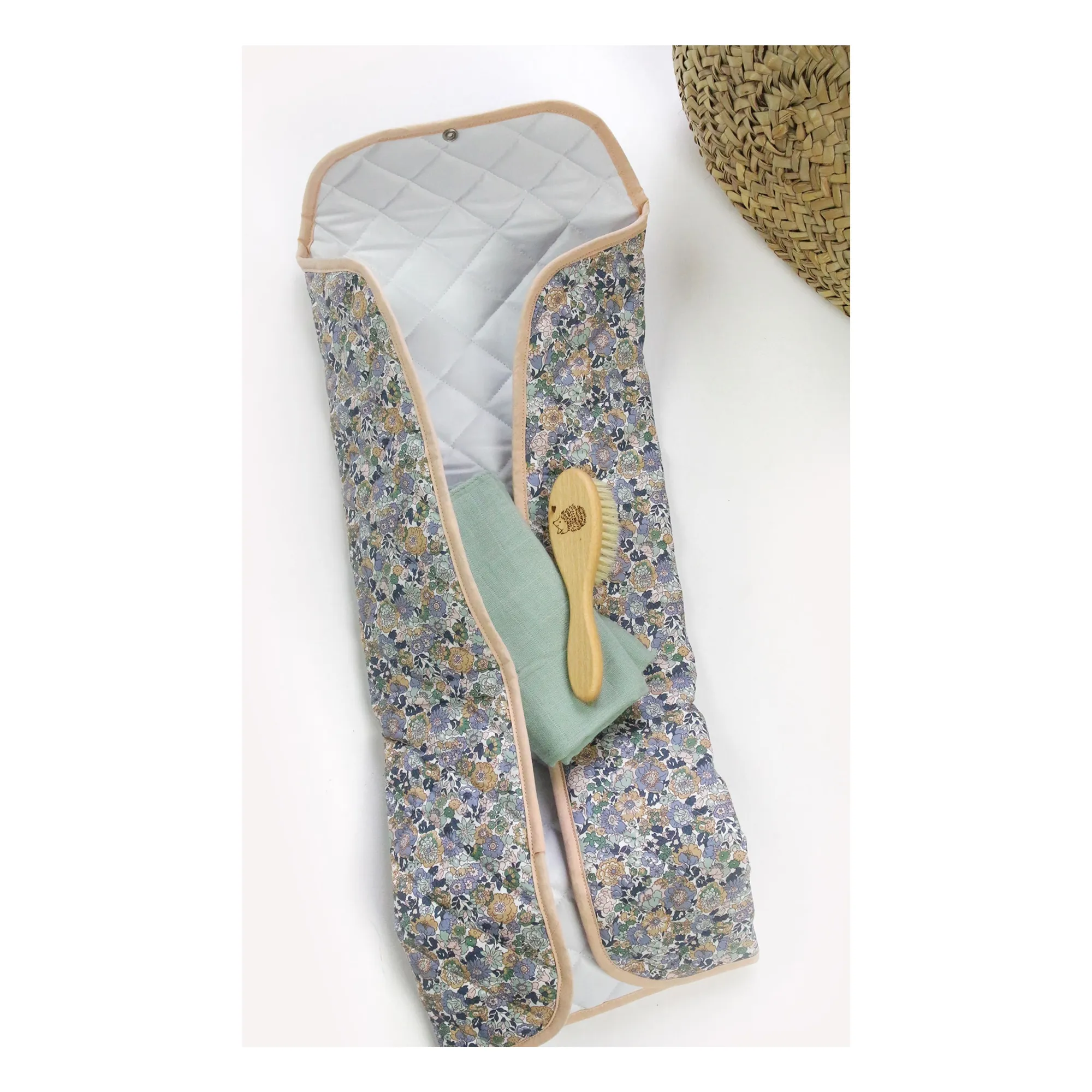 Barnabé Aime Le Café Blue Jenny Travel Changing Mat
