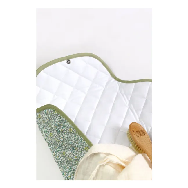 Matelas à langer de voyage Andrea | Sauge