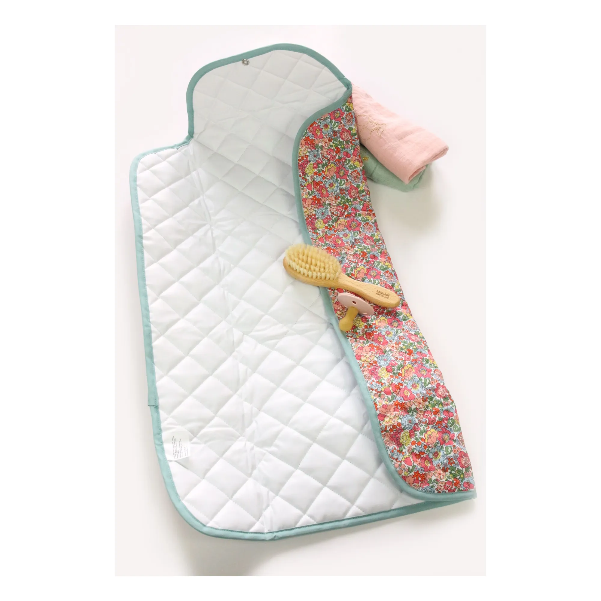 Barnabé Aime Le Café Pink Augustine Travel Changing Mat