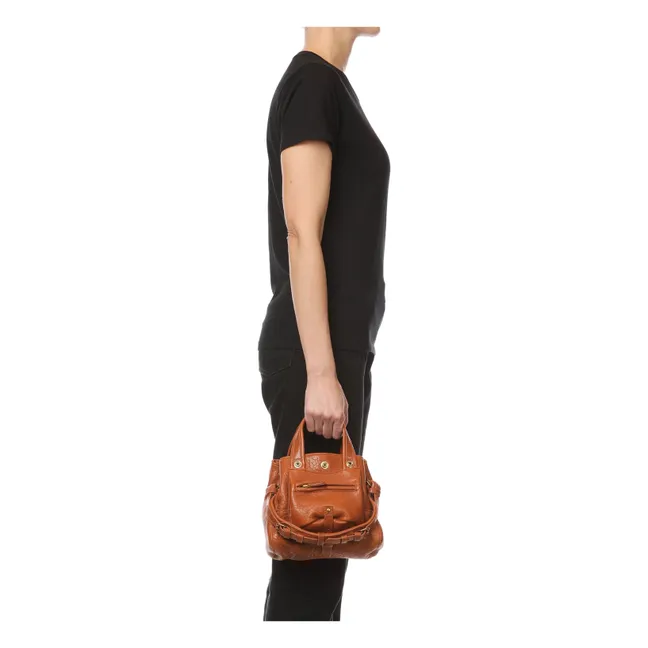Sac Billy Nano Agneau | Cognac