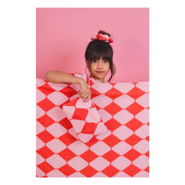 Chouchou Losanges Eponge | Rose