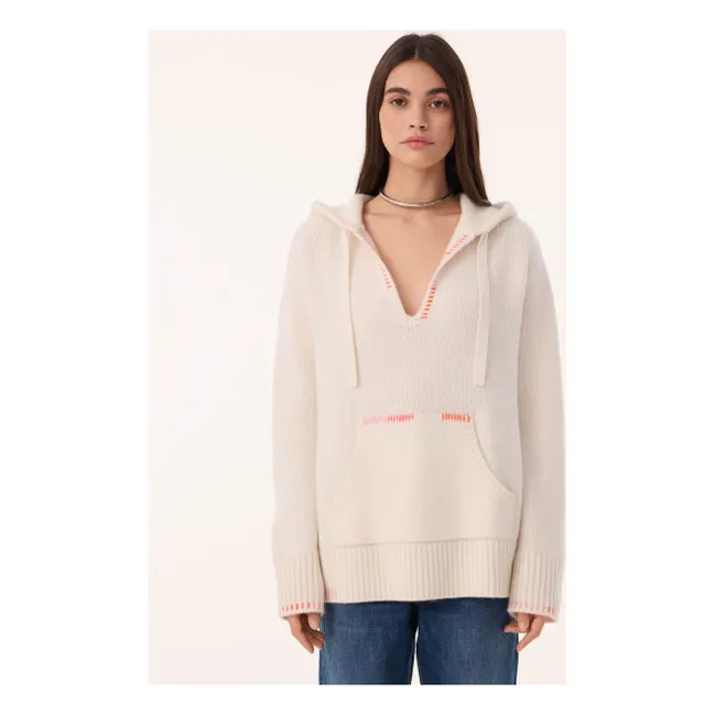 Solmar Cashmere Sweater | White