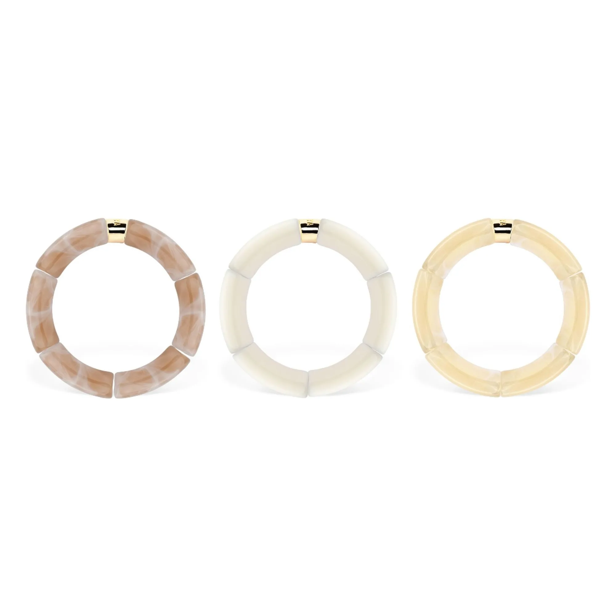 Bracelet Crème Mono 3 | Crème- Image produit n°1