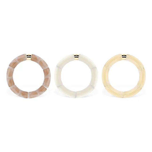 Bracelet Crème Mono 3 | Crème