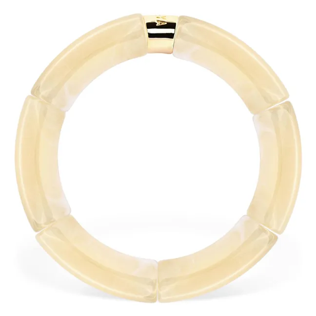 Pulsera Crema Mono 3 | Crema