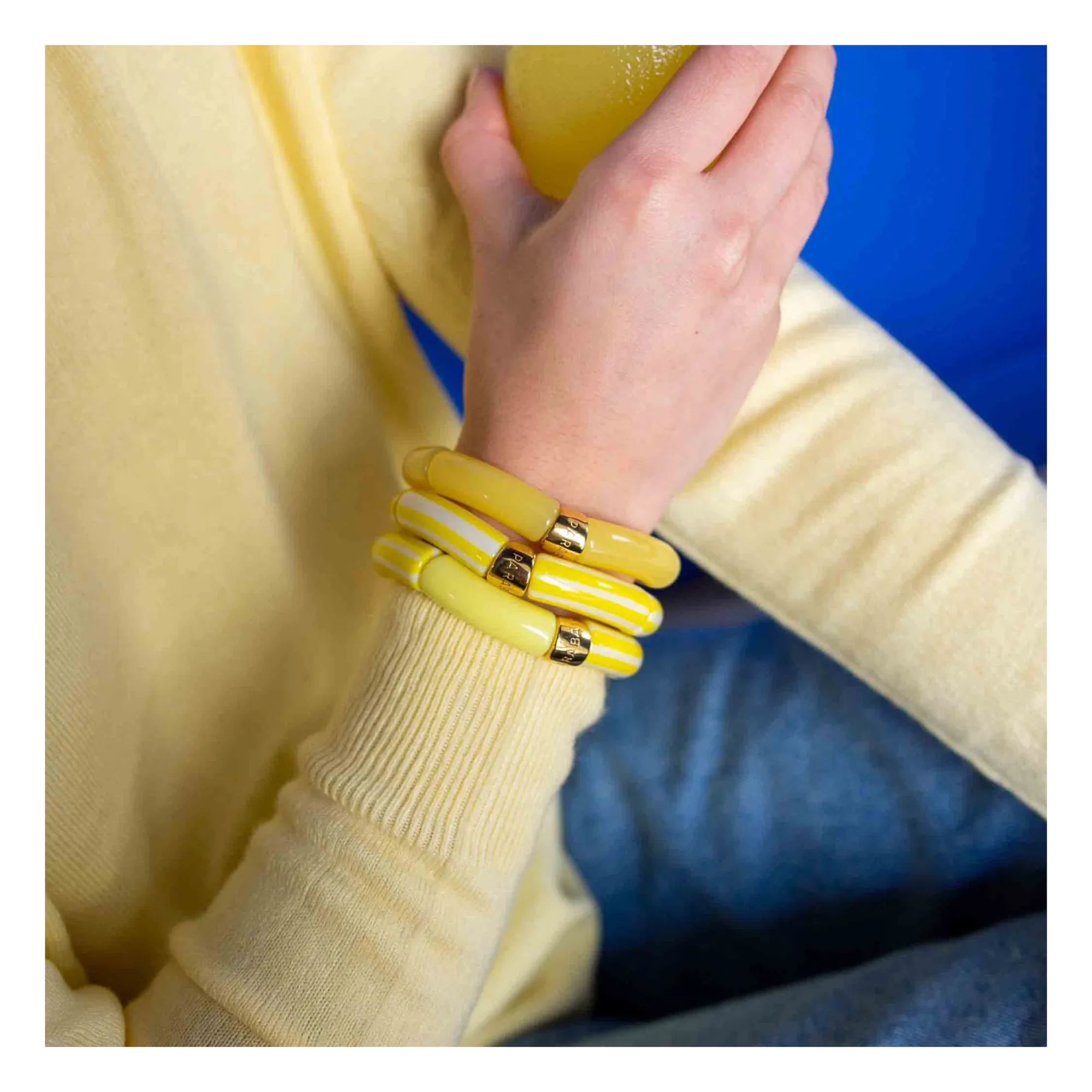Bracelet Riviera Amarelo 3 | Jaune- Image produit n°2