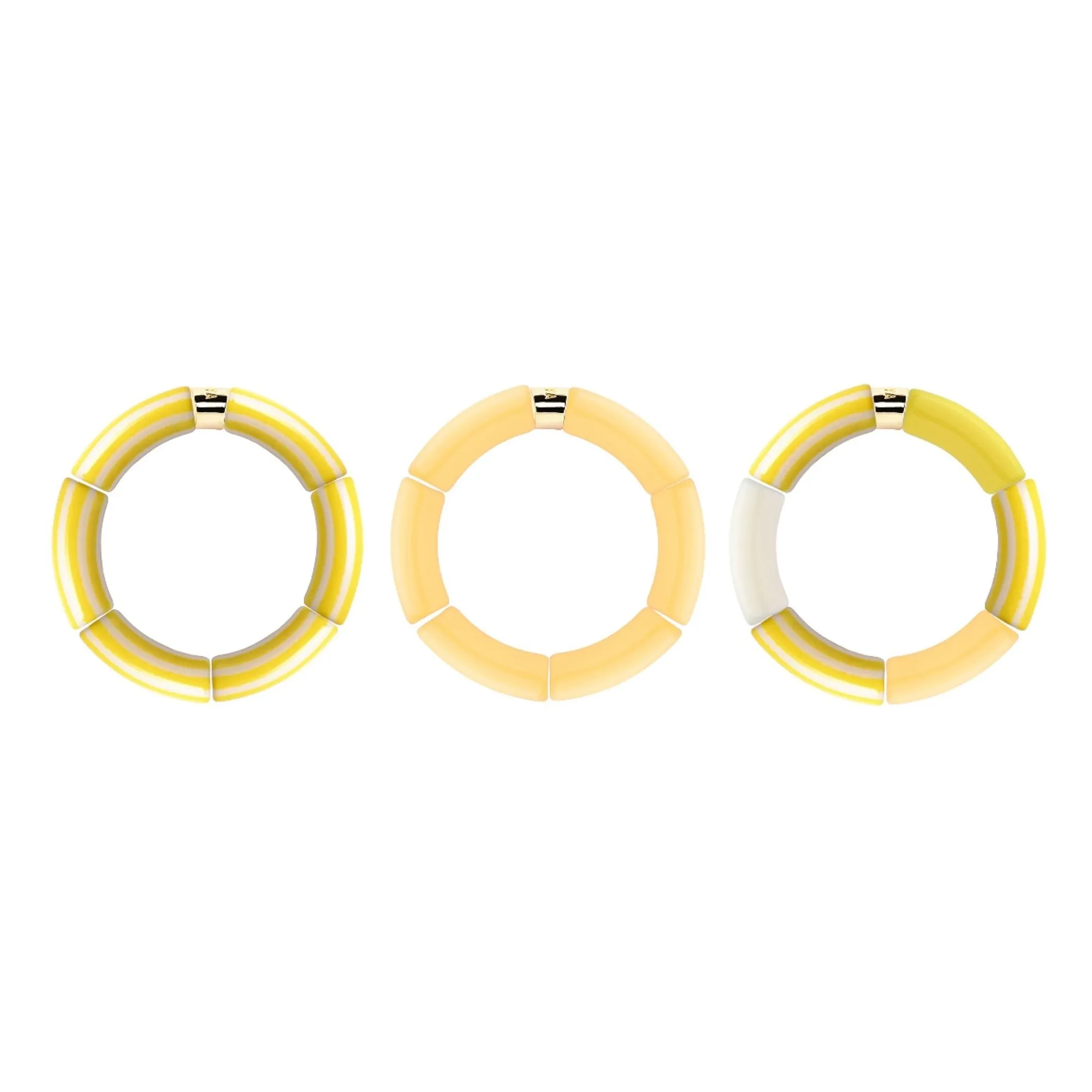 Bracelet Riviera Amarelo 3 | Jaune- Image produit n°3