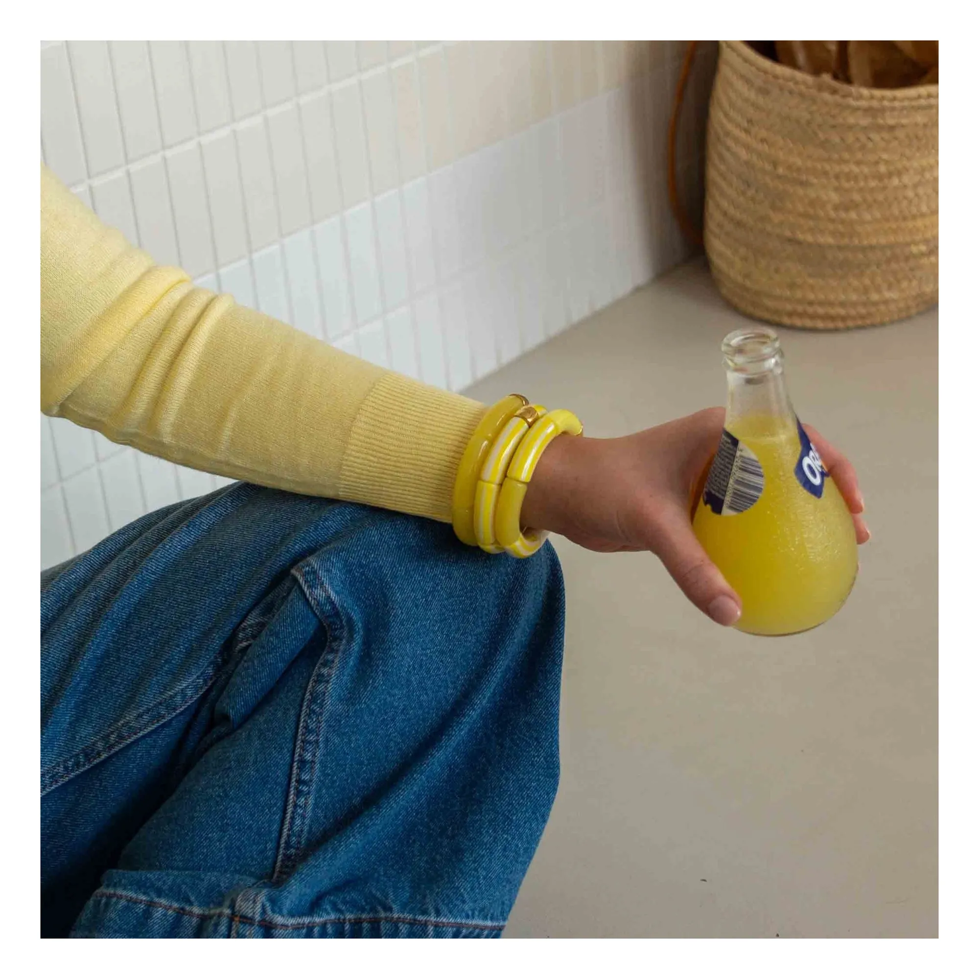 Bracelet Riviera Amarelo 3 | Jaune- Image produit n°4