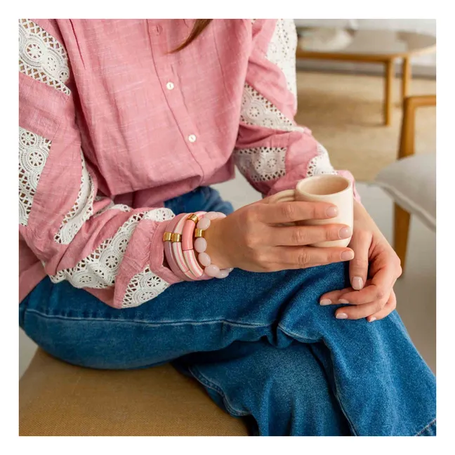 Riviera Rosado 3 bracelet | Pink