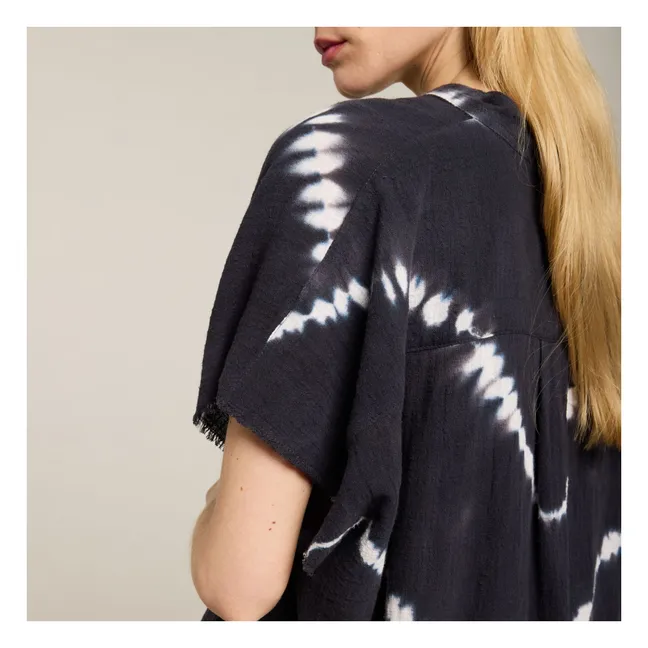 Chemise Corinthe Tie & Dye | Classic navy