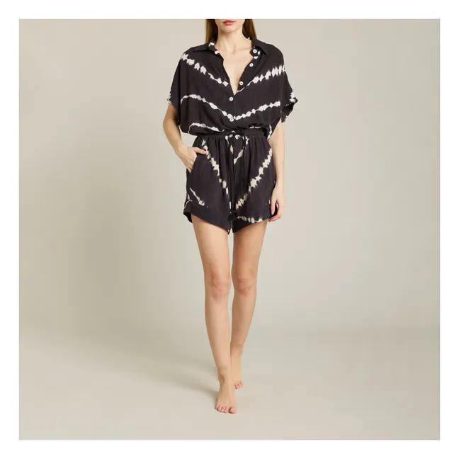 Chemise Corinthe Tie & Dye | Classic navy