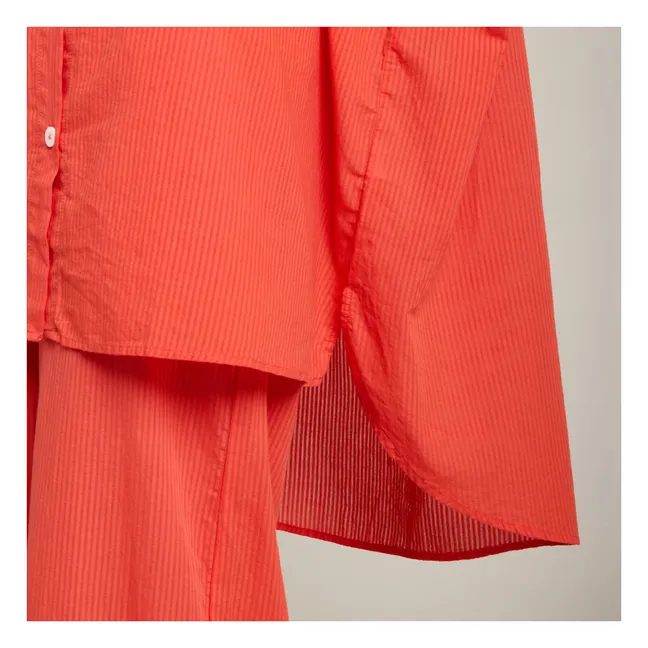 Ramatuelle Voile de Coton shirt | Coral