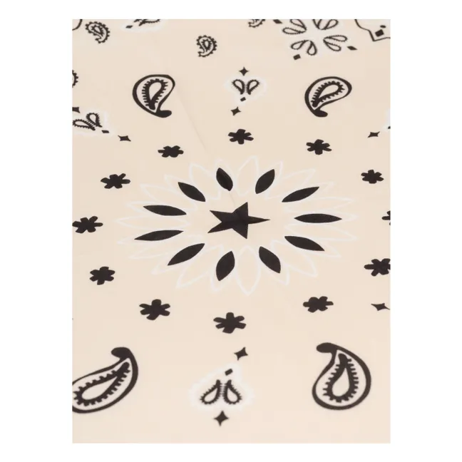 Bandana Large Soie | Ecru